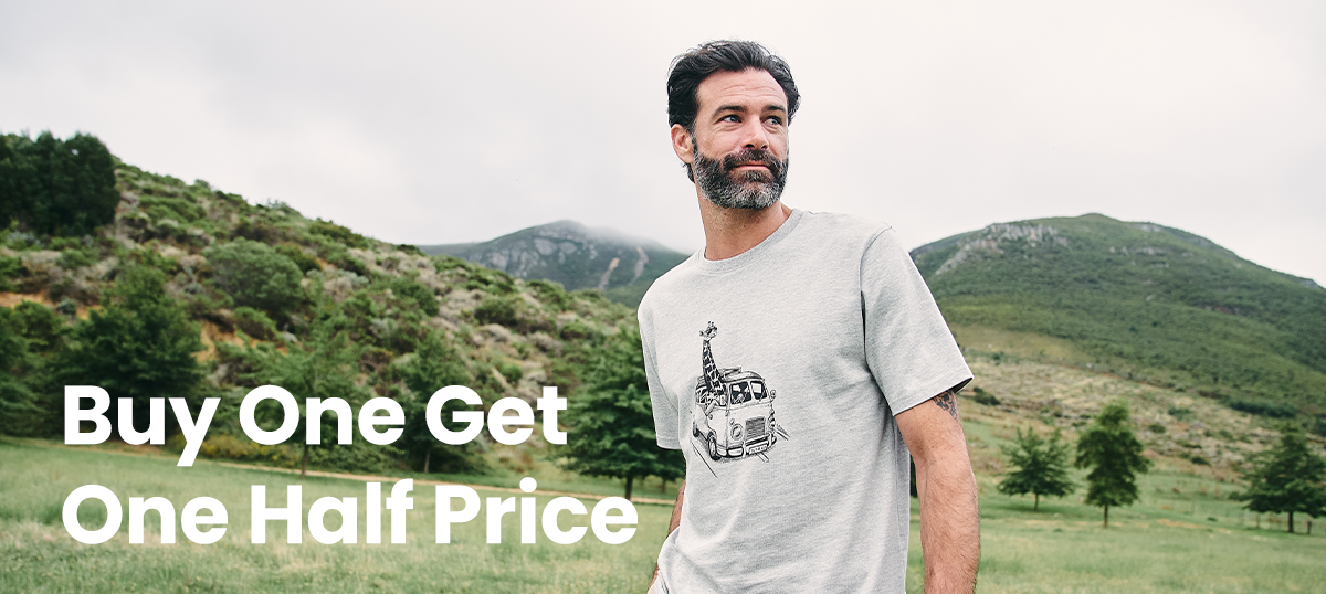 Buy One Get One Half Price  North Ridge T-Shirts