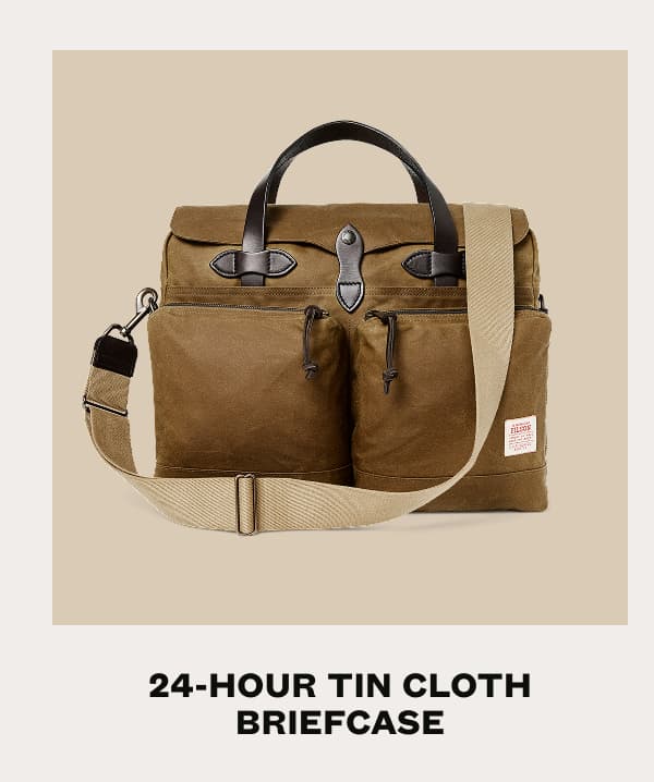 24 Hour Tin Cloth Briefcase