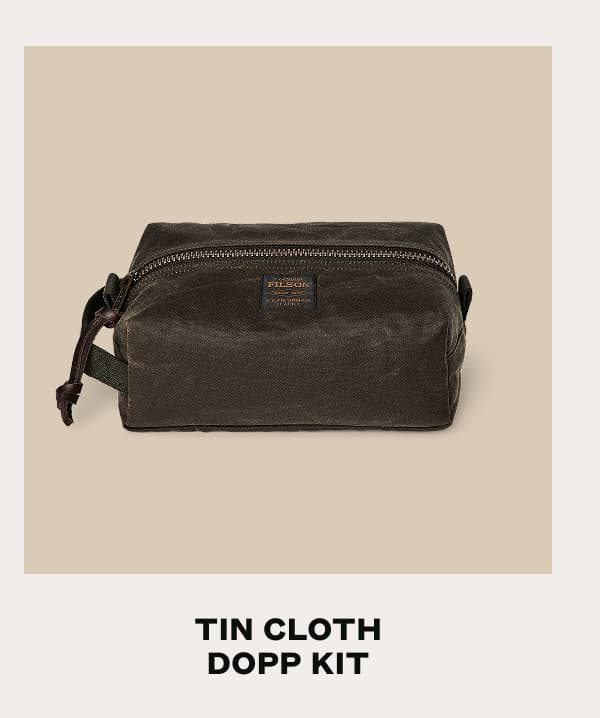 Tin Cloth Dopp Kit