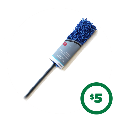 $5 2-in-1 Microfiber Flip Dust Mop 2 piece