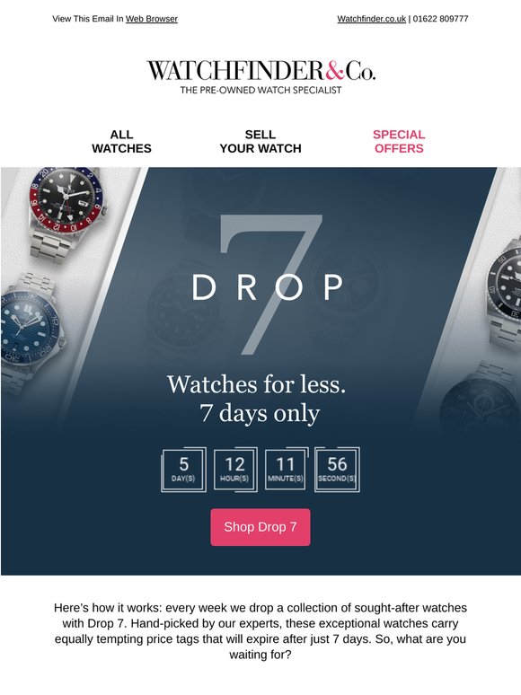 Enjoy huge savings in our Drop 7 selection