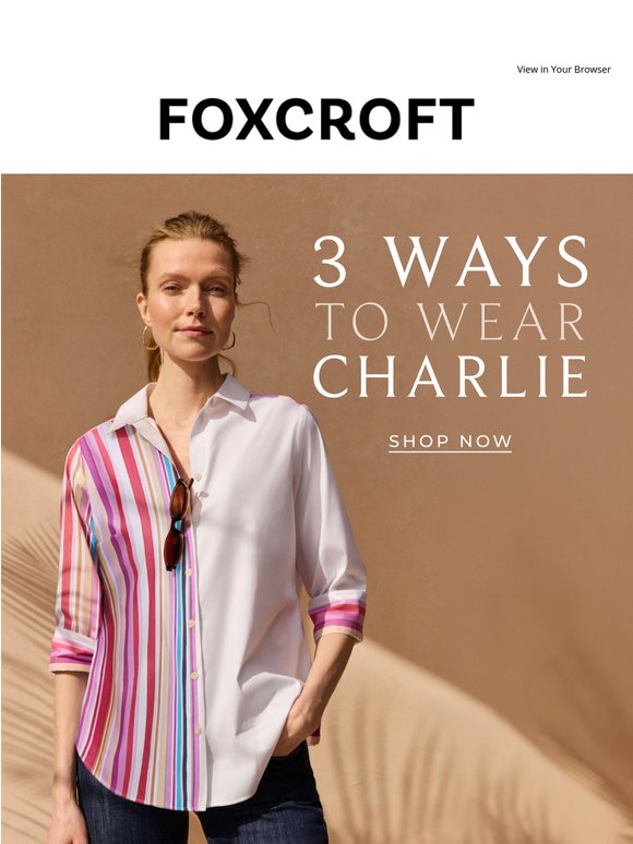 Meet Charlie all over again in 3️⃣ bold ways!