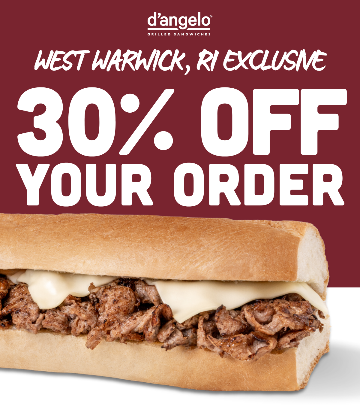 West Warwick Exclusive 30% OFF