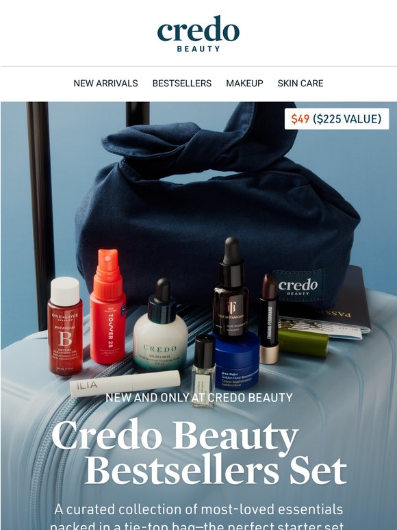 Limited time: $49 for $225 of clean beauty bestsellers