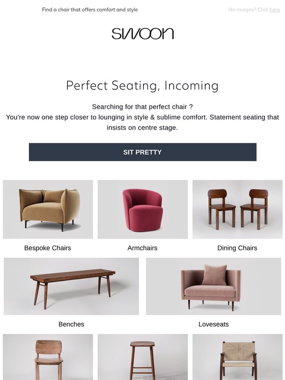 Looking for that perfect chair ?