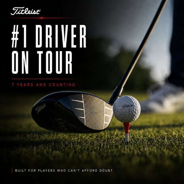 Titleist GTS #1 Driver On Tour