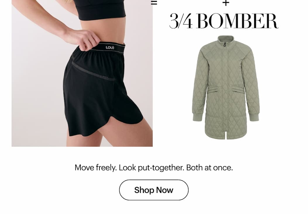 3/4 Bomber Insulated Jacket