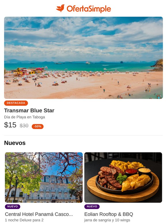 Transmar Blue Star / Eolian Rooftop & BBQ, Calzada de Amador / Central Hotel Panamá / Aroma Gourmet