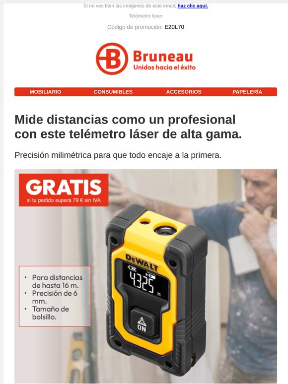 ¿Reformas?¿Medidas que no cuadran? Telémetro láser, la modernidad que te ayuda.