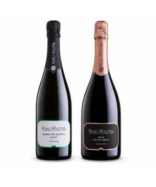 Image of Box Trento Doc Rosè + Blanc de Blancs - Maso Martis [2 bot]