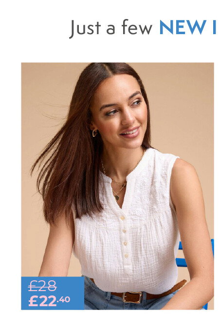 Pure Cotton Floral Embroidered Top
