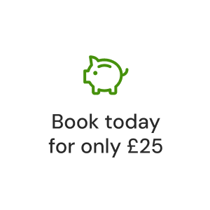 Book today for only £25