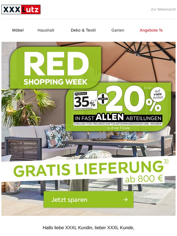 Ihr Outdoor-Upgrade wartet – mit Schnäppchengarantie