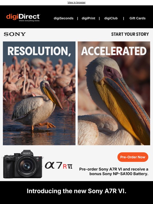 Introducing the new Sony A7R VI & FE 100-400mm F4.5 FM OSS!
