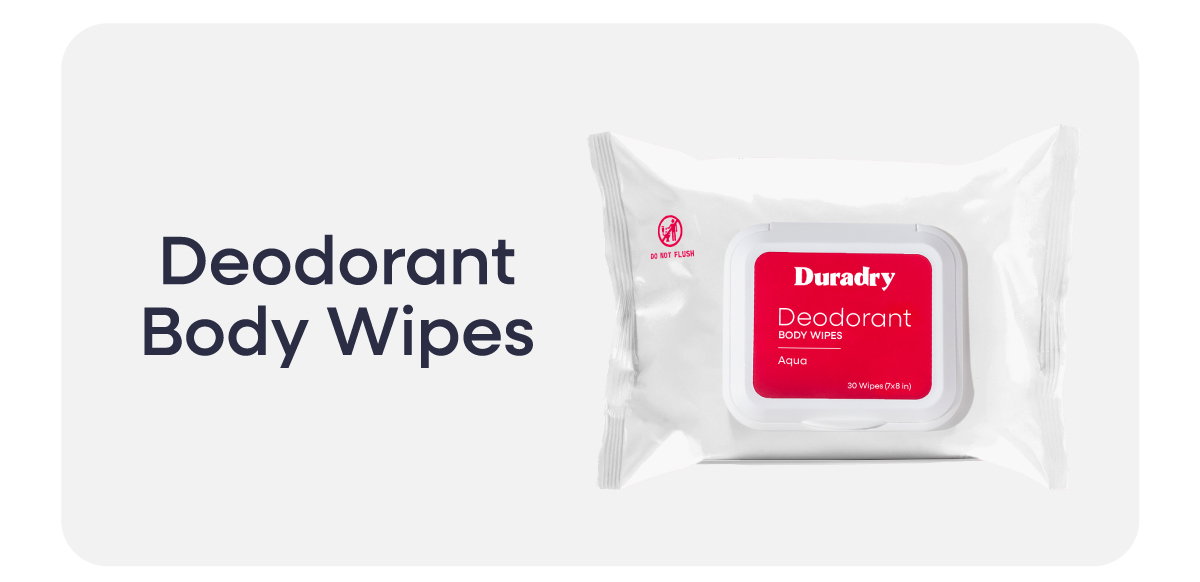 Deodorant Body Wipes