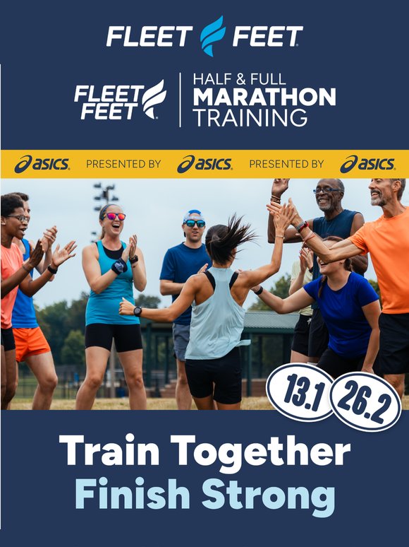 Training for a half or full marathon?