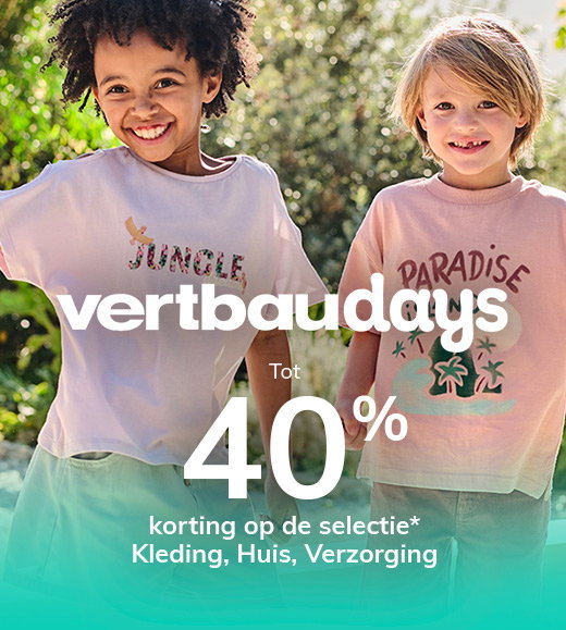 vertbaudays tot 40%