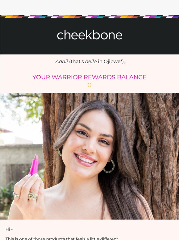 A summer pink with purpose