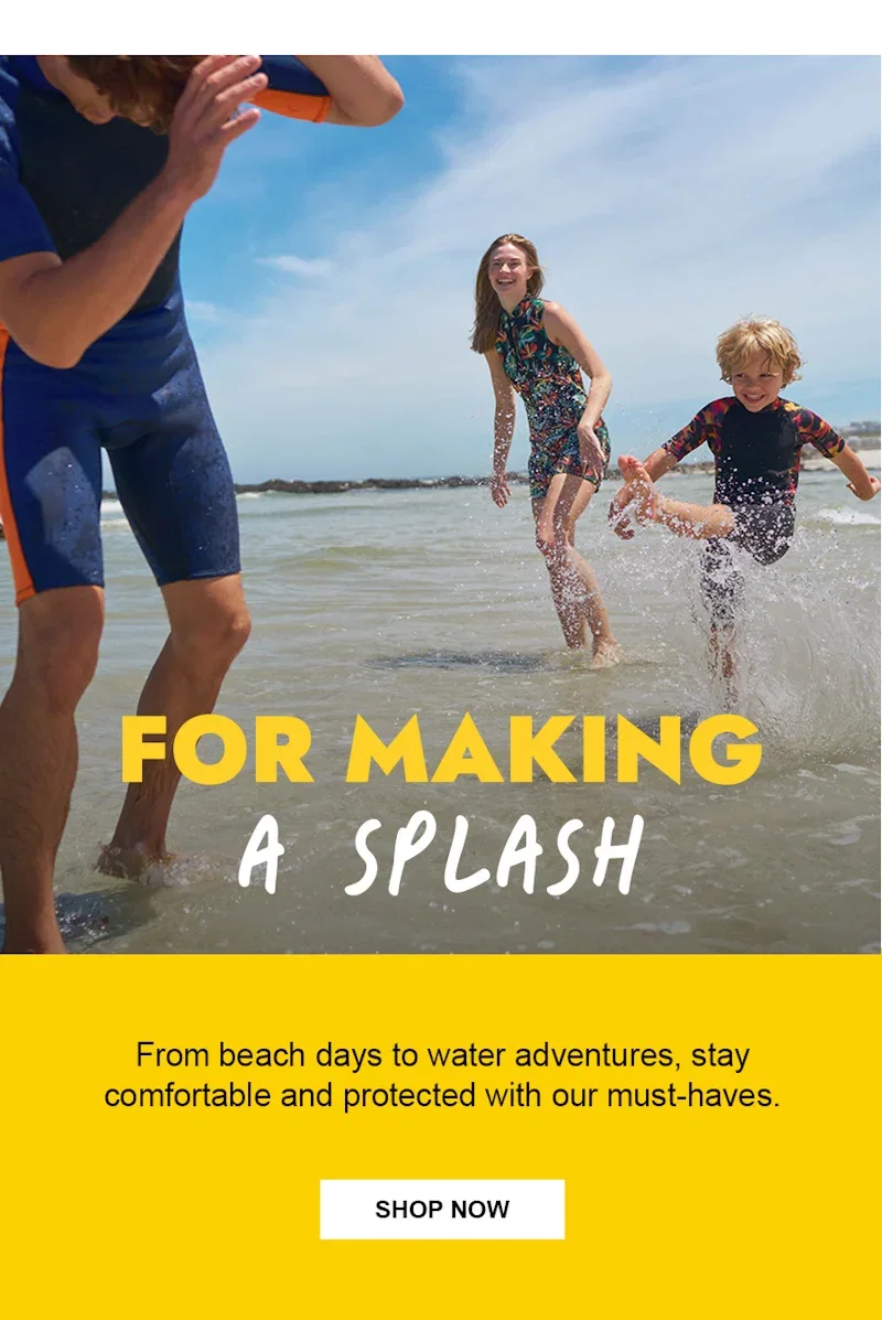 For Making a Splash