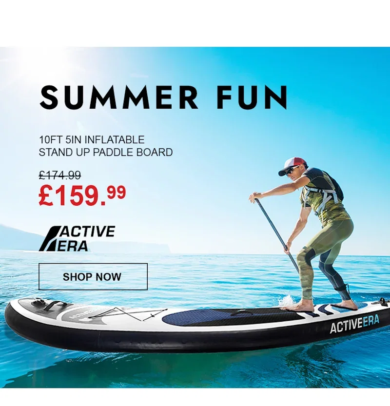 10ft 5in Inflatable Stand Up Paddle Board
