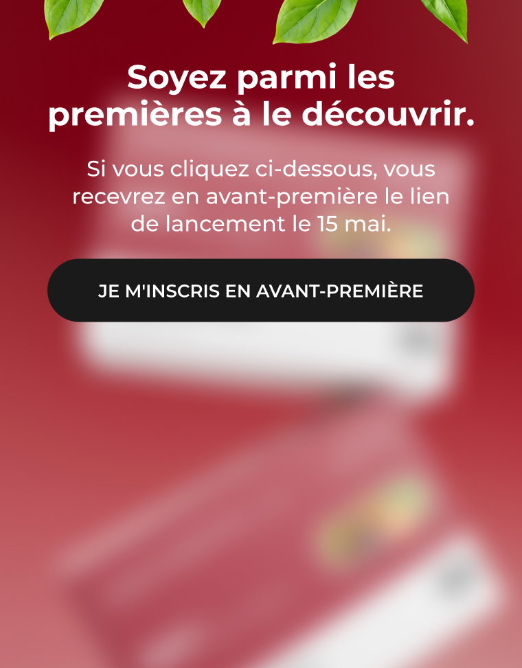 Soyez parmi les premières à le découvrir. 1