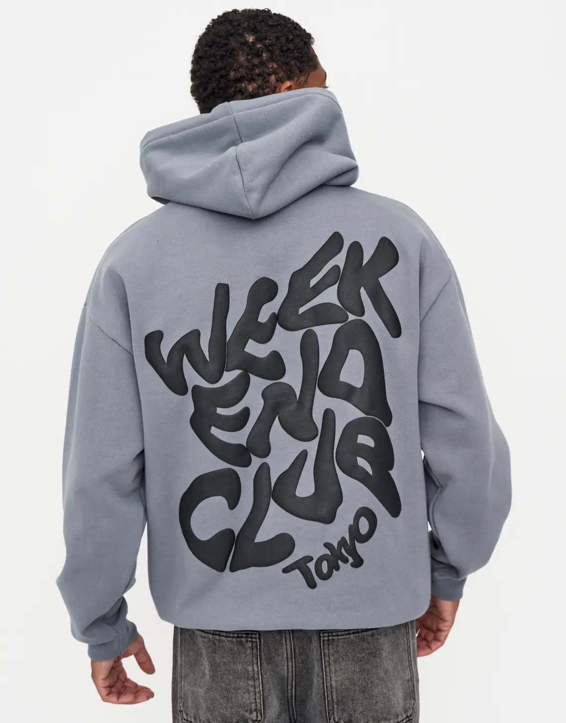 Heavyweight Weekend Club Hoodie in Slate.