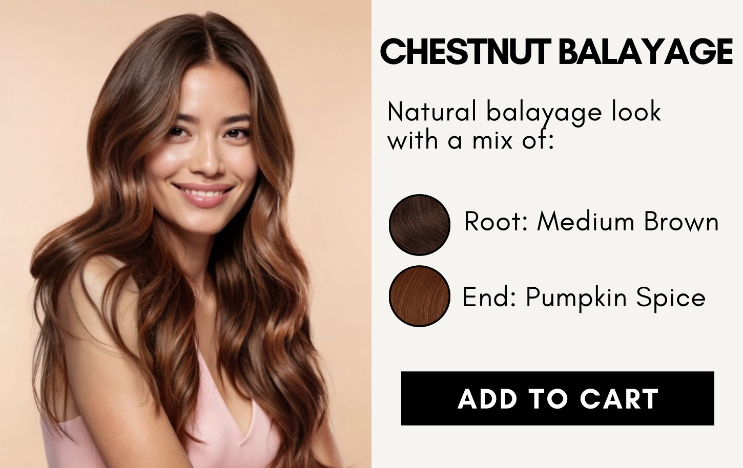 chestnut balayage ADD TO CART