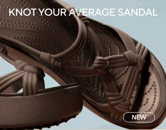 Check Out The New Brooklyn Knot Sandal Today!