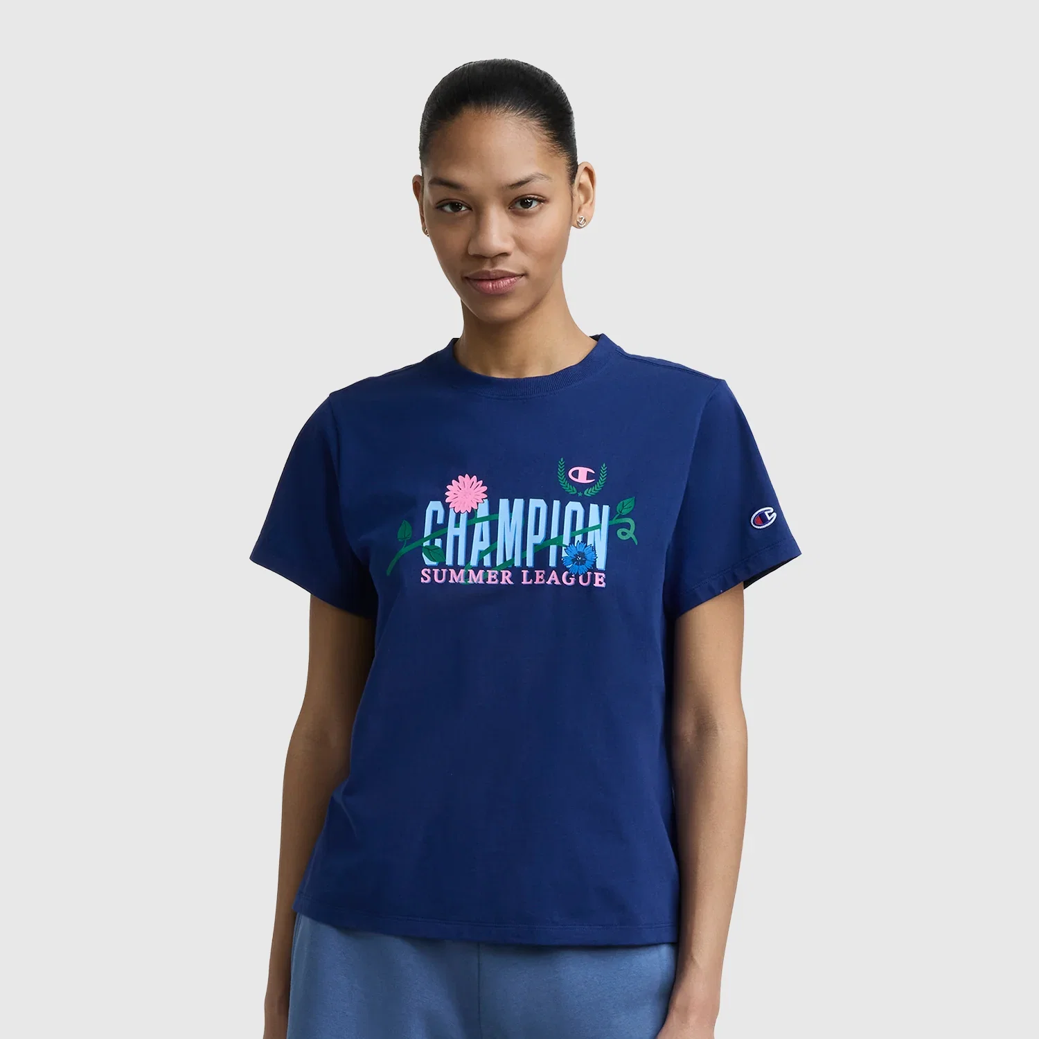 Image of Summer League Graphic T-Shirt, C  Logo