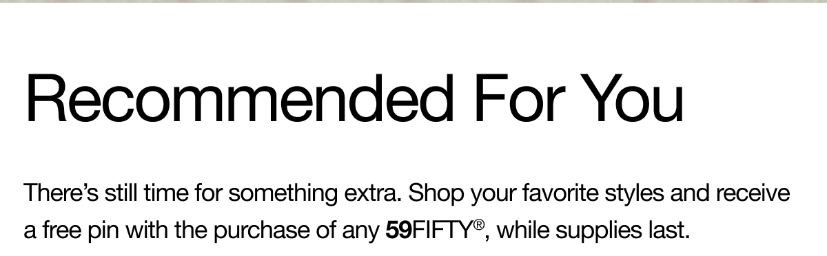Recommended For You.