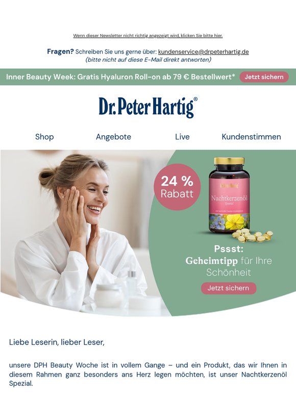 Pssst: Geheimtipp für Ihre Schönheit🌸