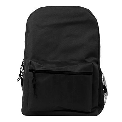 BigBox Classic Backpacks, Black, 17"