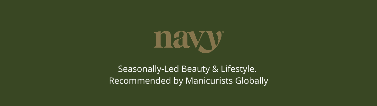 Navy | Seasonally-Led Beauty & Lifestlyle.  Recommended by Manicurists Globally