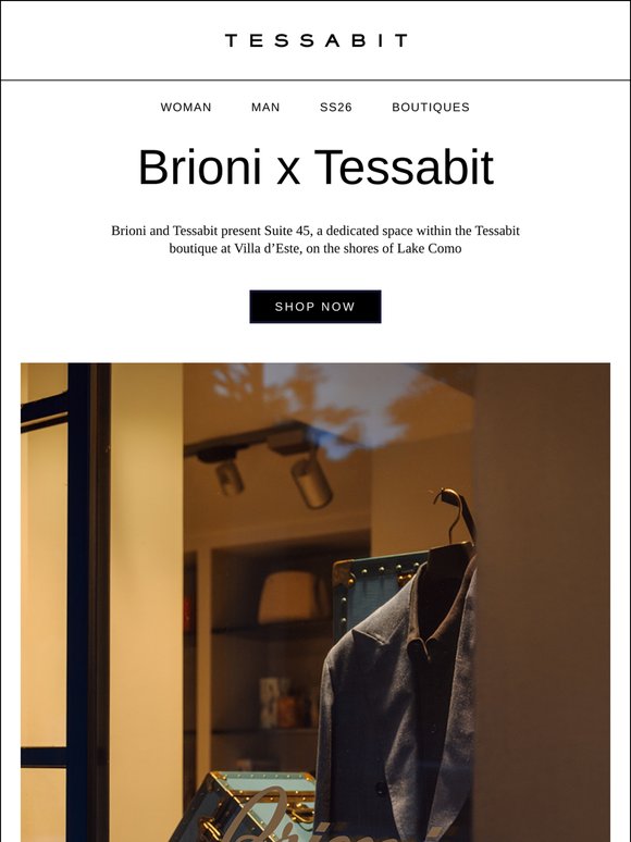 Brioni and Tessabit present Suite 45