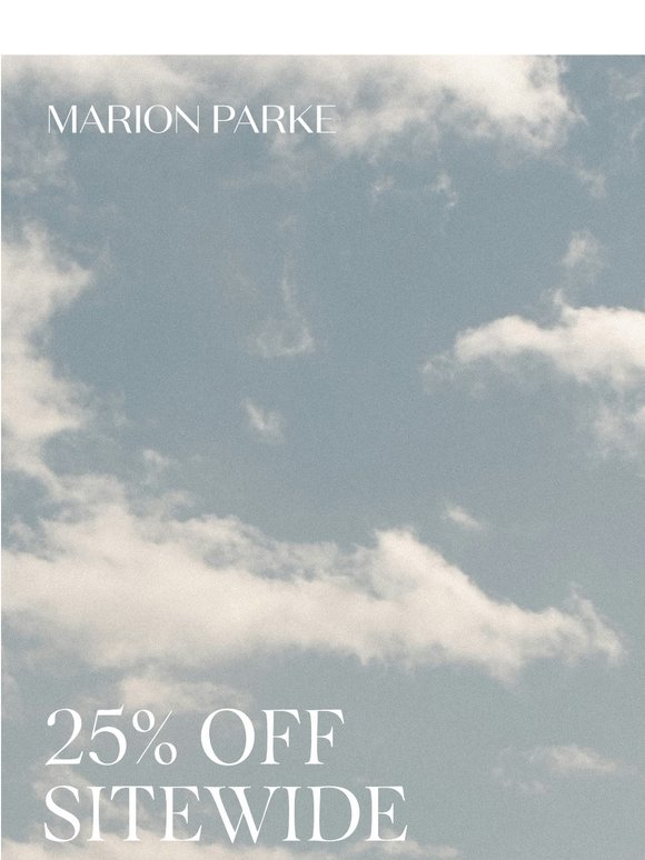 25% Off Sitewide