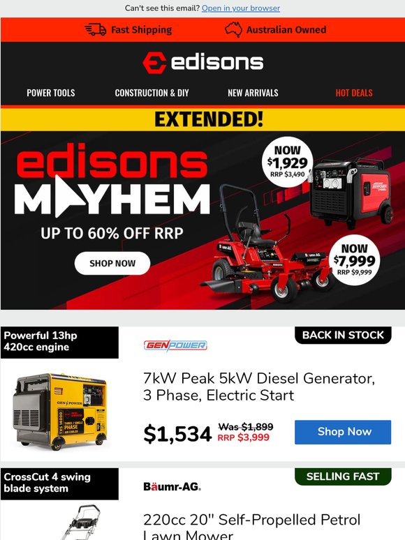 📦 Mayhem Means Massive Value 📉