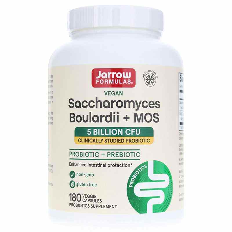 Image of Saccharomyces Boulardii + MOS, by Jarrow Formulas