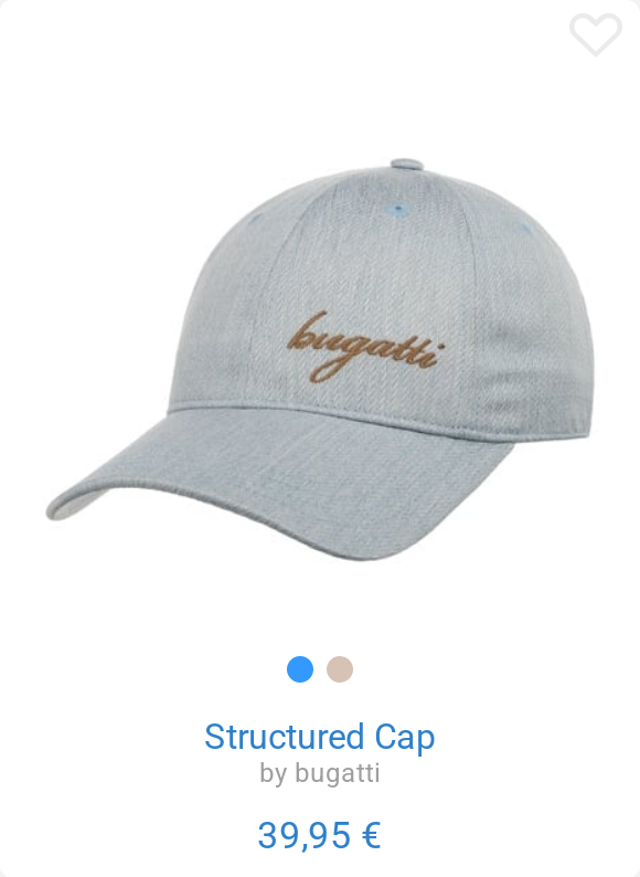Structured Cap by bugatti