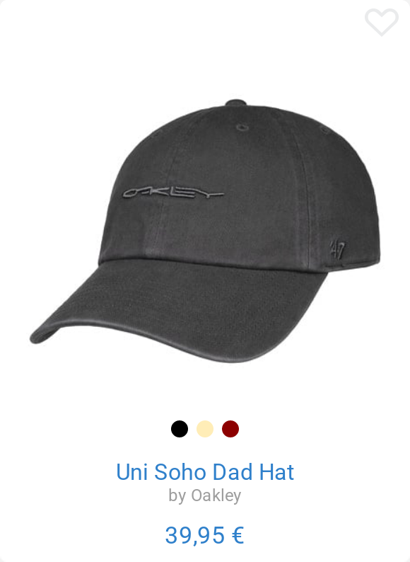Uni Soho Dad Hat by Oakley