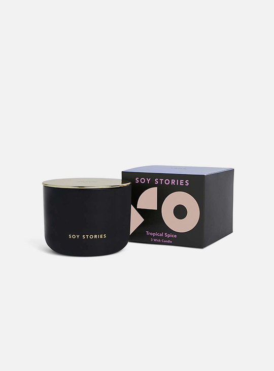 Tropical Spice 3 Wick Scented Candle