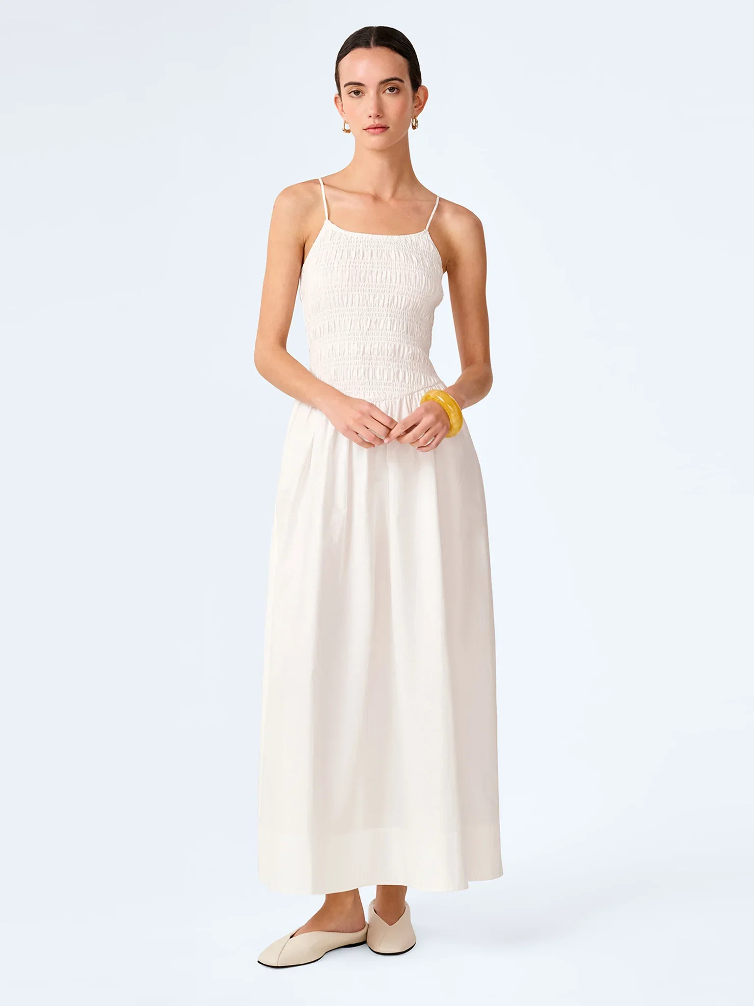 Image of Paulina Dress in White
