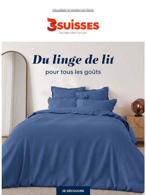 Du linge de lit pour tous les goûts
