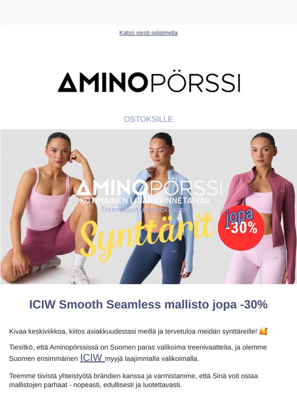 ICIW Smooth Seamless UUTUUDET jopa -30%!