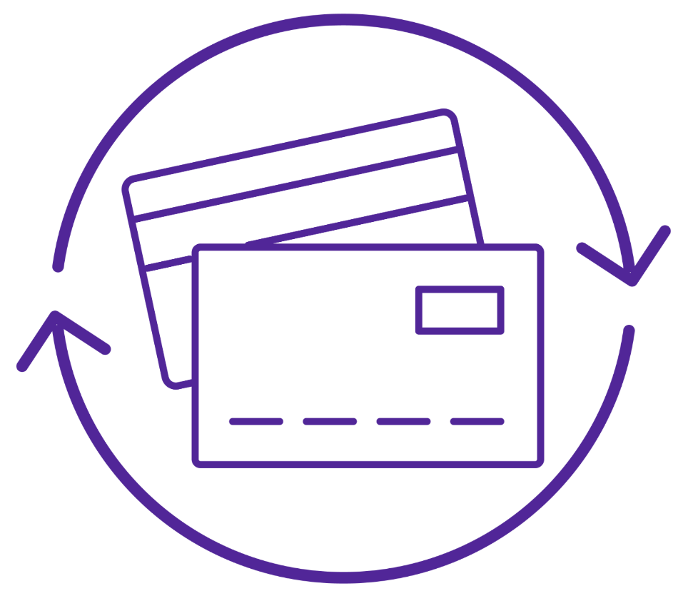 Credit Card Transfer Icon