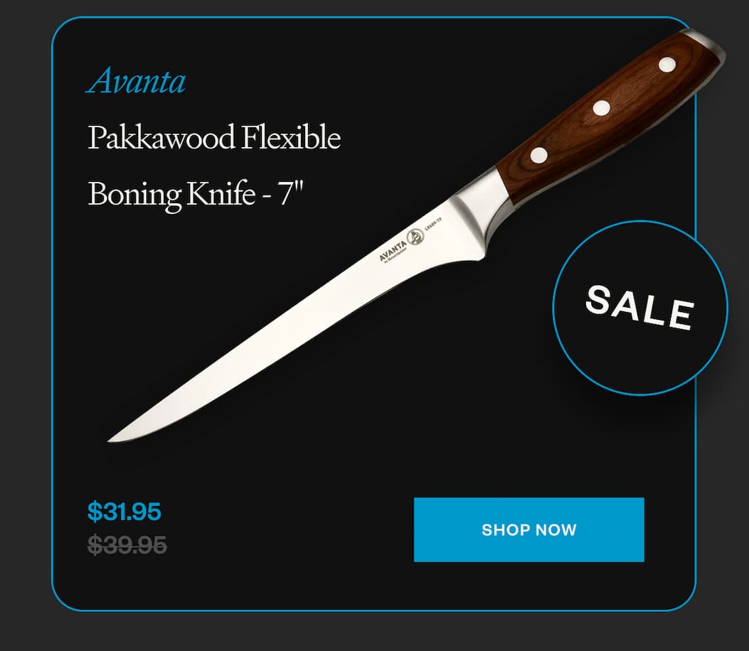 Pakkawood Flexible Boning Knife