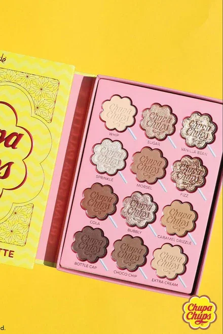 Rude Cosmetics Chupa Chups Cream Soda 12 Colour Palette