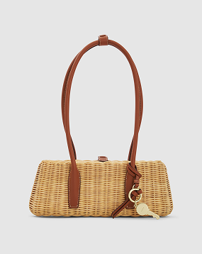 LOUISA WICKER BAG