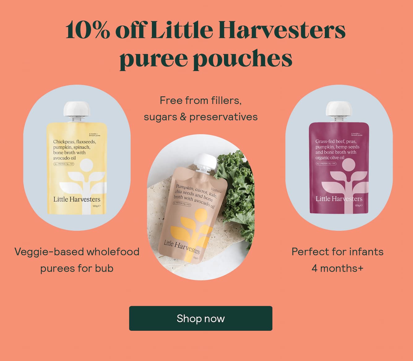 Shop Little Harvesters 10% off