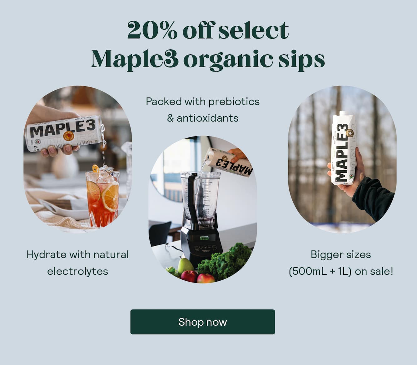 Shop Maple3 20% off select 