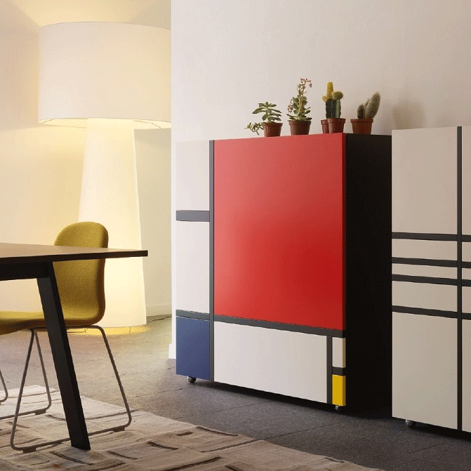 Hommage To Mondrian